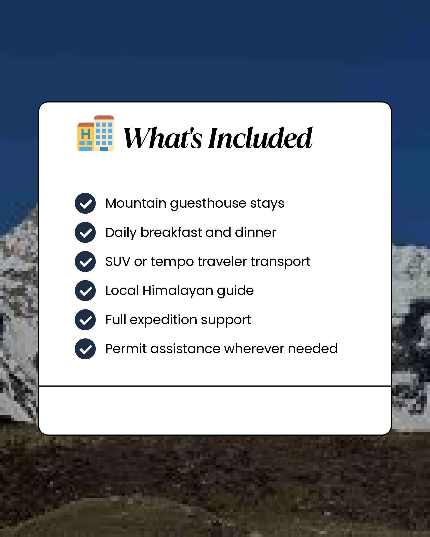 Vyaas Valley and Darma Valley contact and booking information